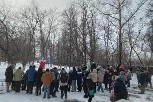 Площадка Юдановского СДК. 2 Марта - проводы зимы «Не всё коту Масленица».